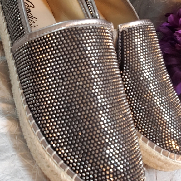 CANDIES ESPADRILLES SLIP ON SZ 7.5 - Picture 8 of 16